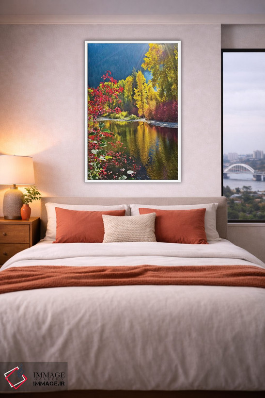 تابلو دکوراتیو Nason Creek Area, Wenatchee National Forest, Washington State… اثر میشل هرسن - D3W