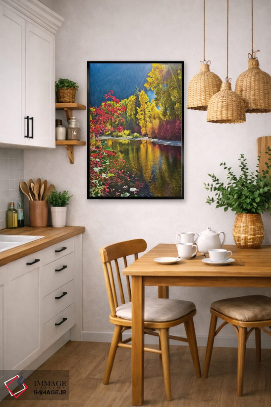 تابلو دکوراتیو Nason Creek Area, Wenatchee National Forest, Washington State… اثر میشل هرسن - D6B