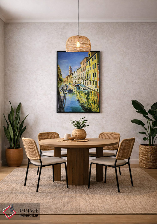تابلو دکوراتیو Italy" کانال ونیز، ایتالیا اثر کانر مک گوایر - D5B