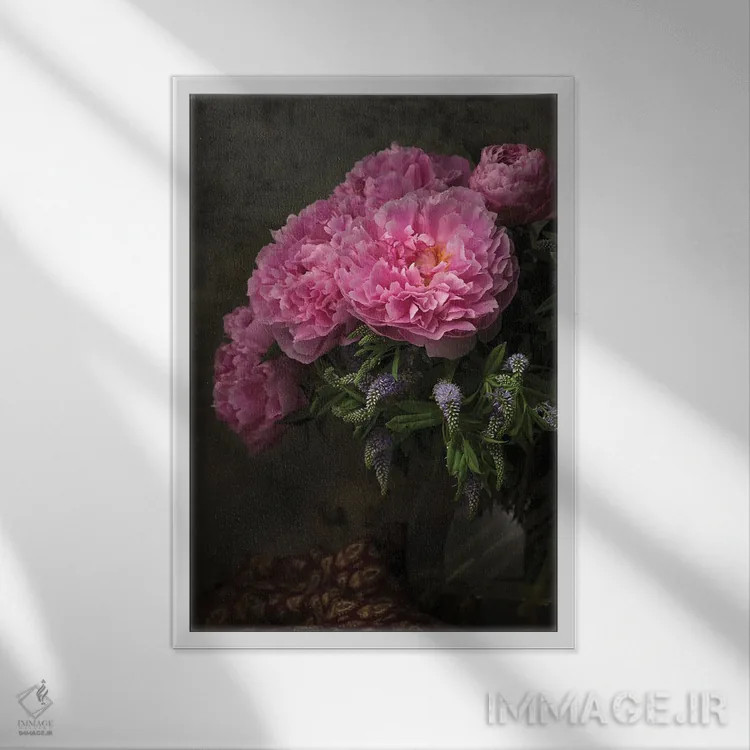 تابلو دکوراتیو استادان هلندی XXIII اثر مایکل فرانک - نمای قابدار سفید