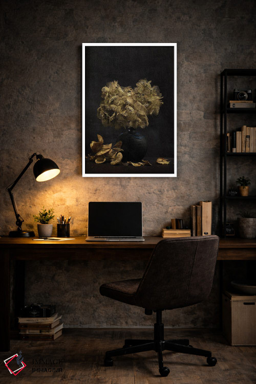 تابلو دکوراتیو استادان هلندی X اثر مایکل فرانک - D6W