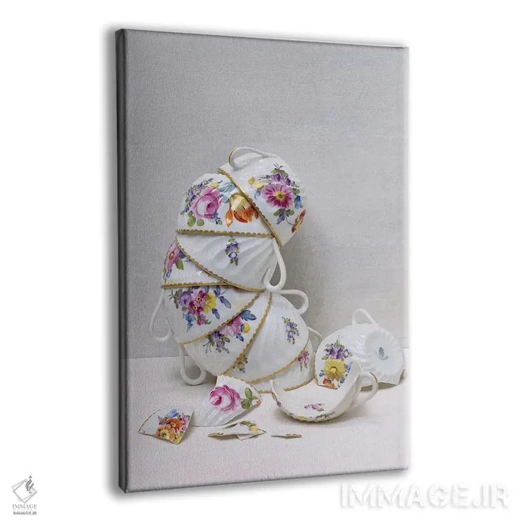 تابلو دکوراتیو نیمفن بورگ اثر مایکل فرانک - نمای پرسپکتیو محصول