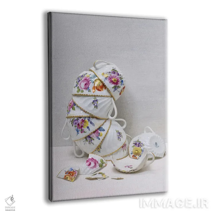 تابلو دکوراتیو نیمفن بورگ اثر مایکل فرانک - نمای پرسپکتیو محصول