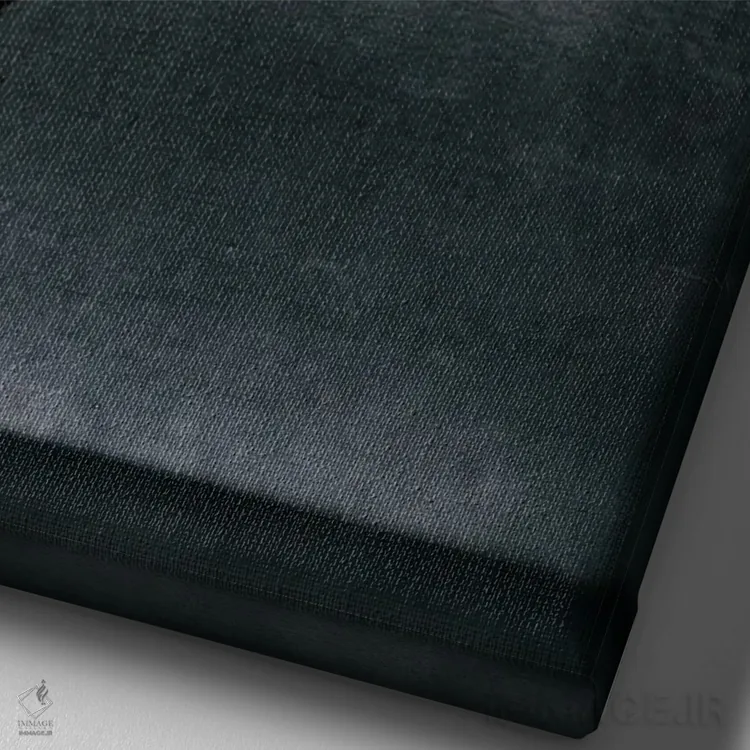 تابلو دکوراتیو آلو ۲۰۲۱ اثر مایکل فرانک - نمای نزدیک بافت بوم