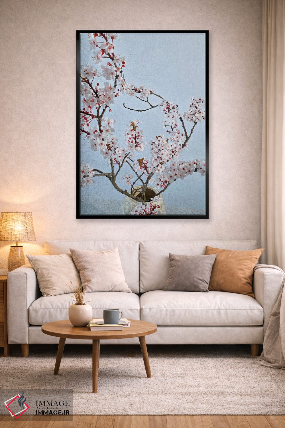 تابلو مینیمال آلو ۲۰۲۲ اثر مایکل فرانک - D2B