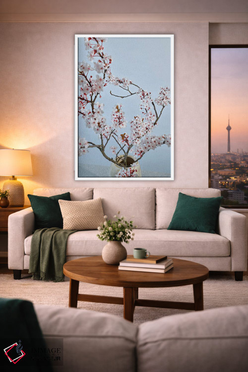 تابلو مینیمال آلو ۲۰۲۲ اثر مایکل فرانک - D1W