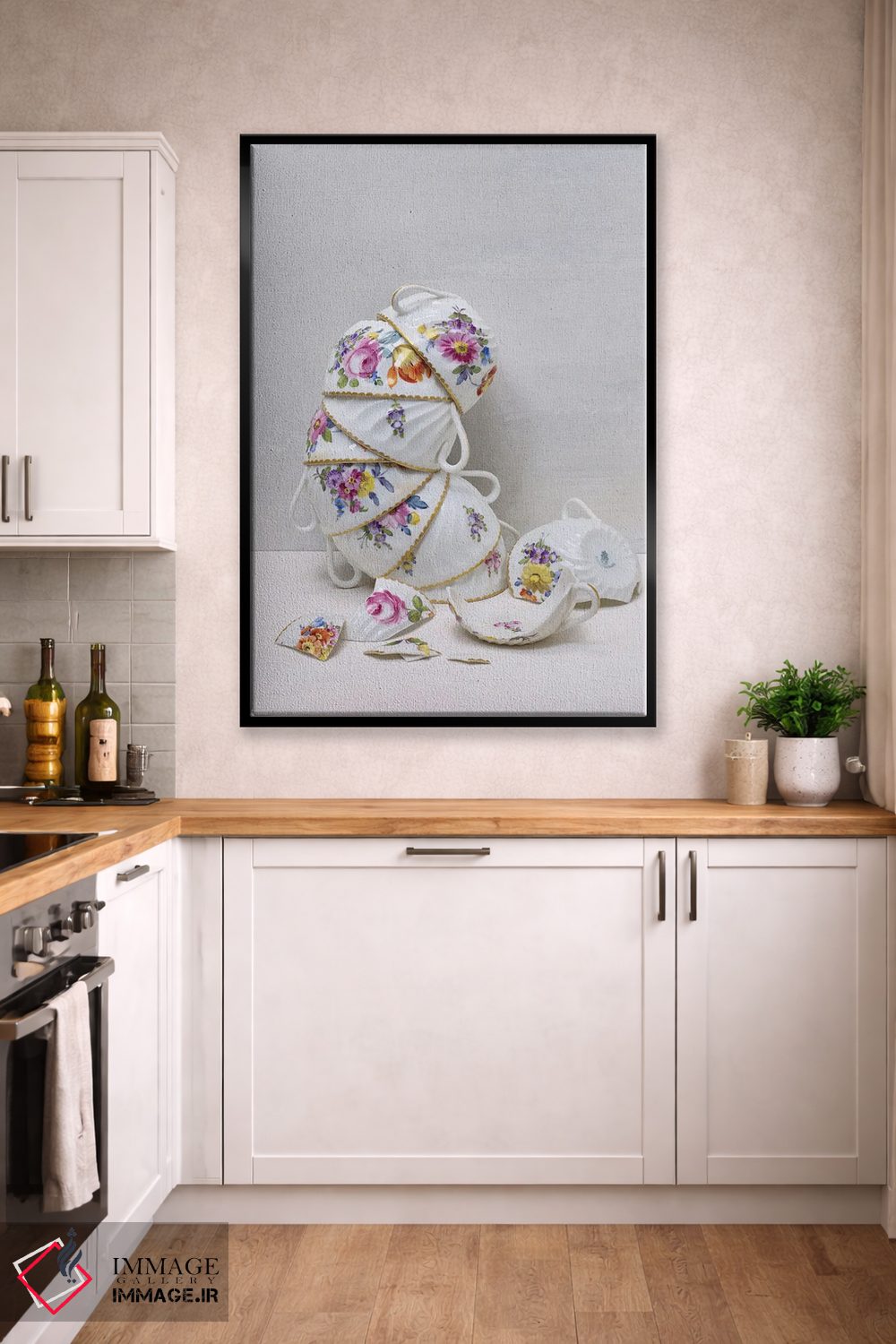 تابلو دکوراتیو نیمفن بورگ اثر مایکل فرانک - D2B