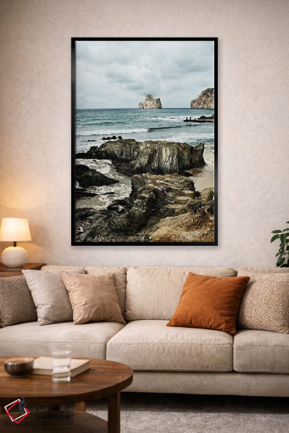 تابلو دکوراتیو ساردنیا II اثر مایکل فرانک - D2B