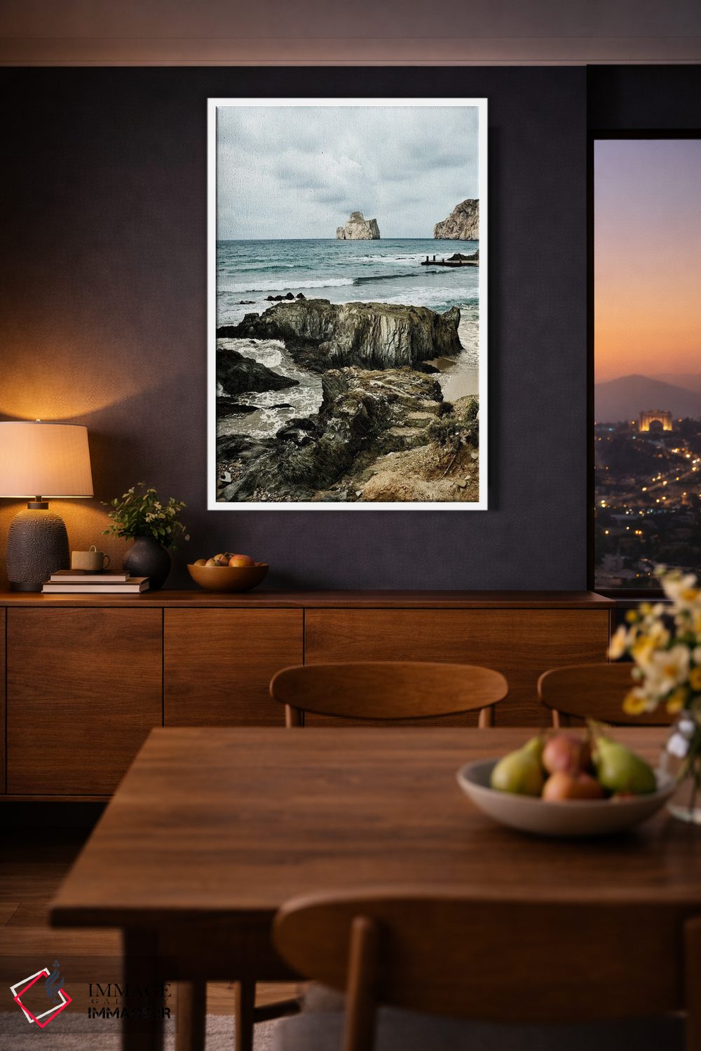 تابلو دکوراتیو ساردنیا II اثر مایکل فرانک - D4W