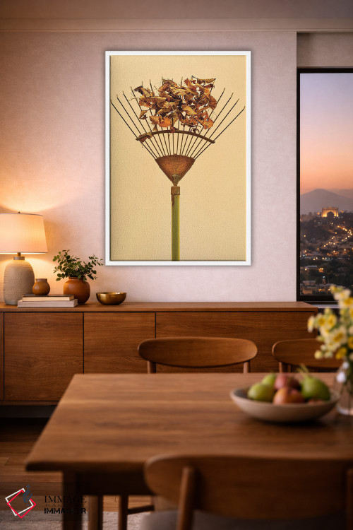 تابلو دکوراتیو چنگک اثر مایکل فرانک - D2W