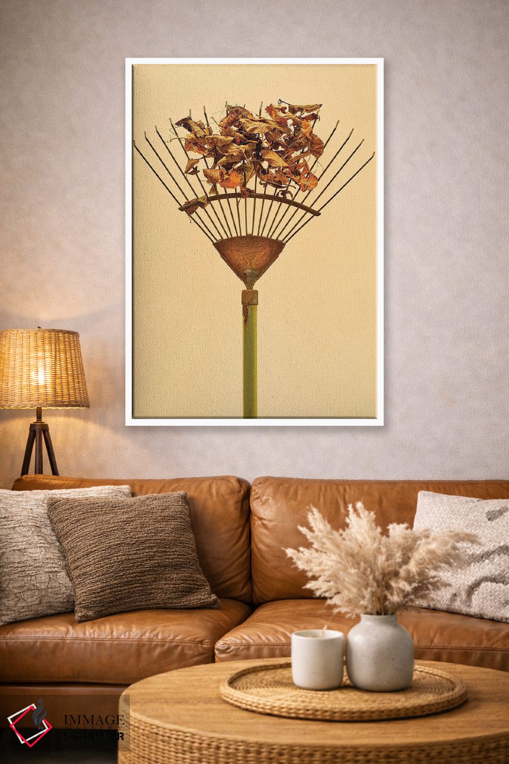 تابلو دکوراتیو چنگک اثر مایکل فرانک - D3W