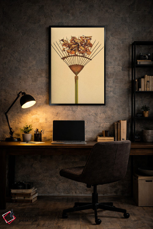 تابلو دکوراتیو چنگک اثر مایکل فرانک - D6B