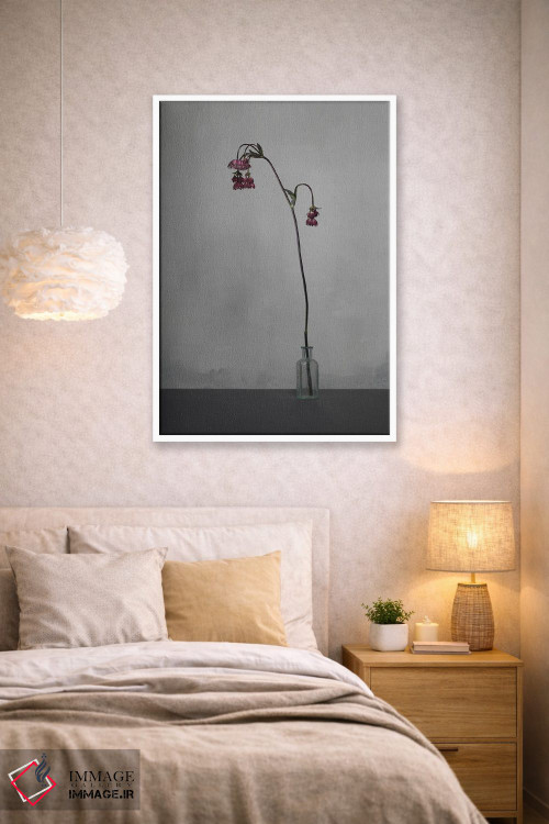 تابلو دکوراتیو سفید XVIII اثر مایکل فرانک - D1W