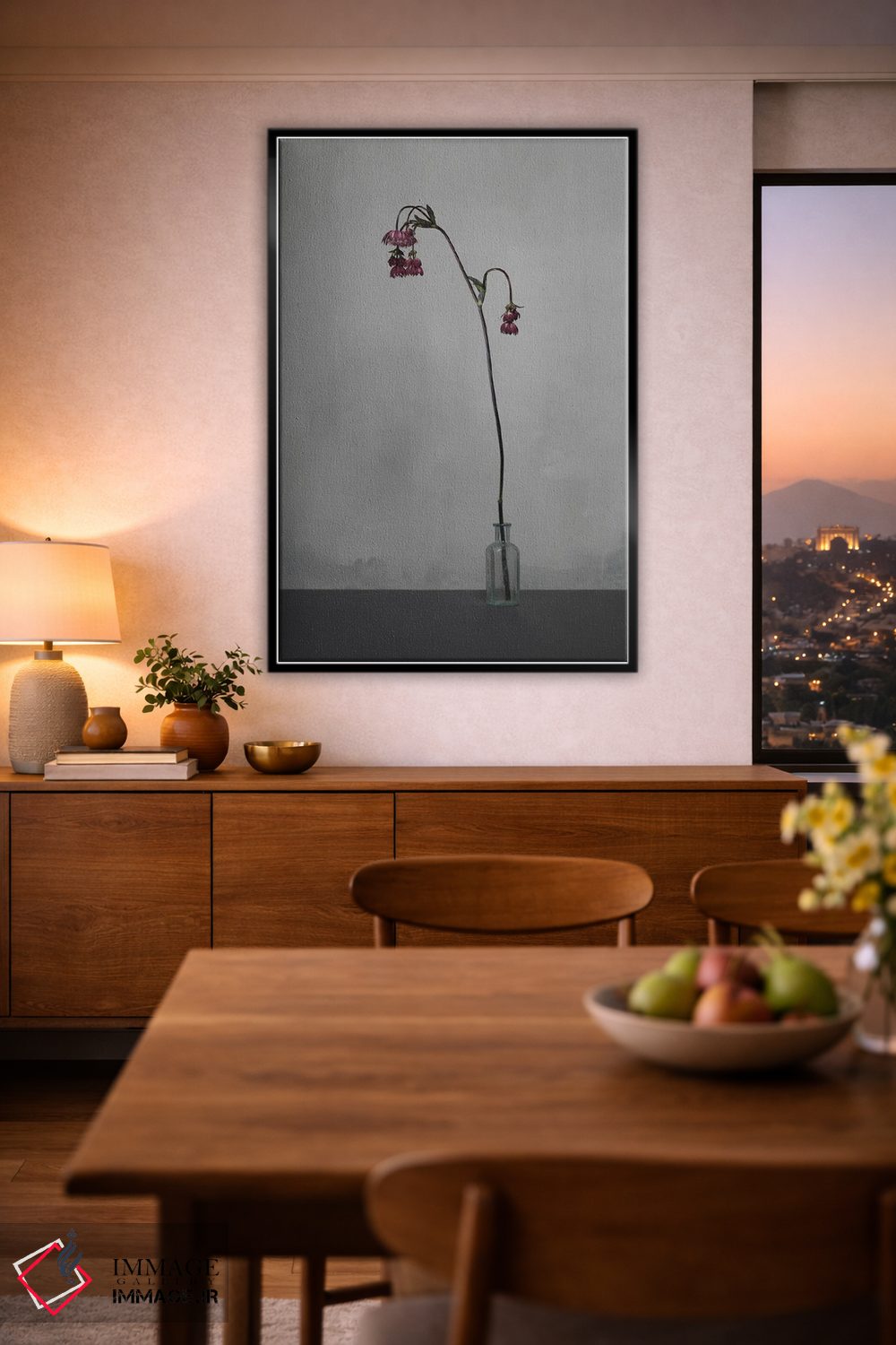 تابلو دکوراتیو سفید XVIII اثر مایکل فرانک - D3B