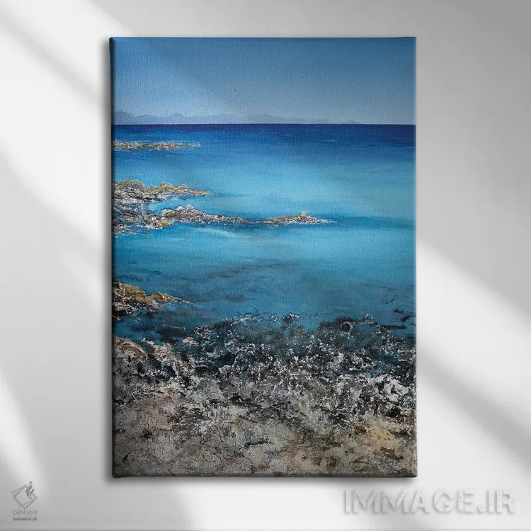 تابلو دکوراتیو آنجا اثر مارتینا هارتوش - نمای روبهرو روی دیوار