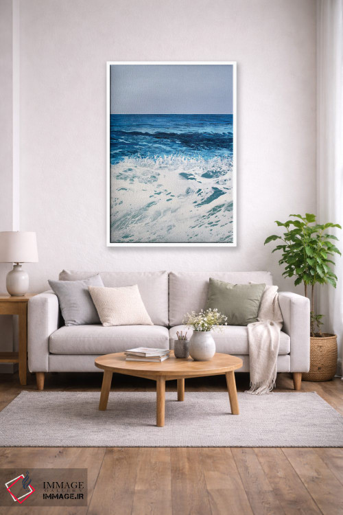 تابلو دکوراتیو موج شکسته اثر مارتینا هارتوش - D1W