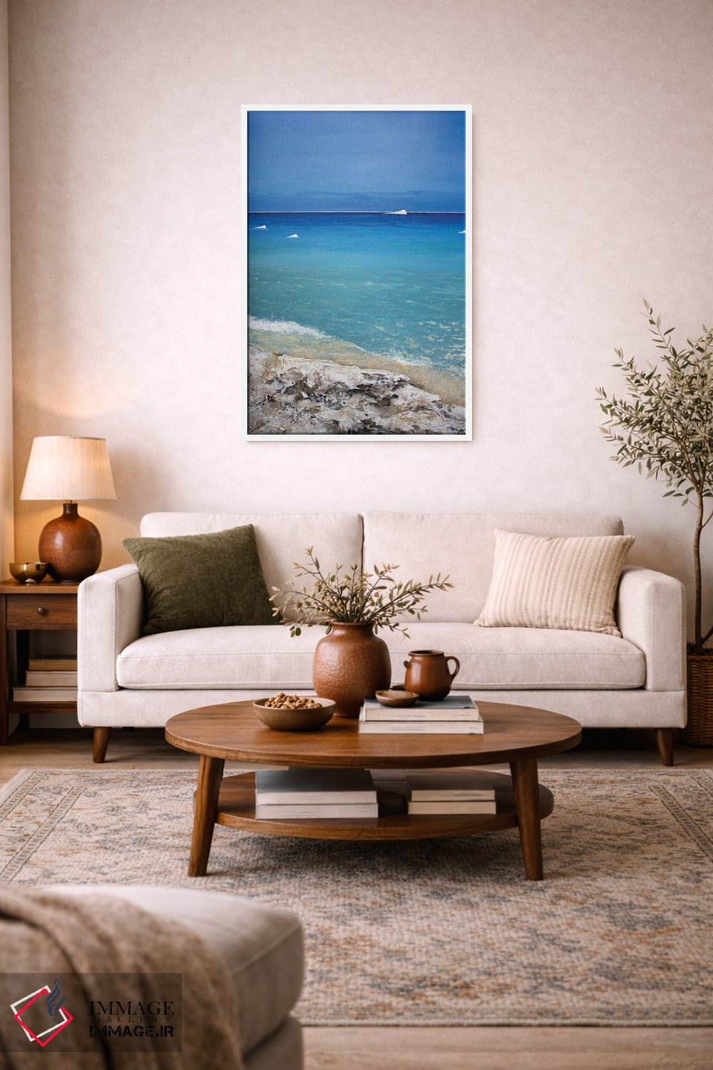 تابلو دکوراتیو آرامش اثر مارتینا هارتوش - D2W