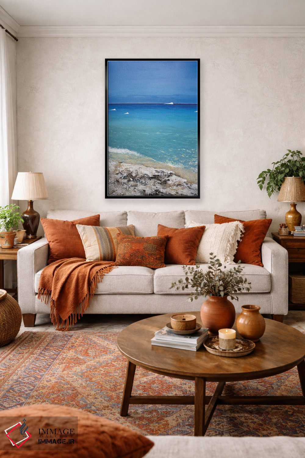 تابلو دکوراتیو آرامش اثر مارتینا هارتوش - D3B