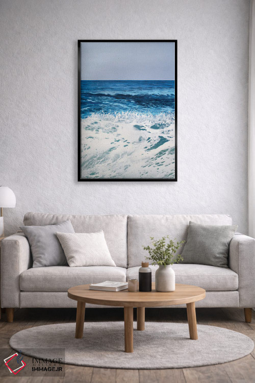 تابلو دکوراتیو موج شکسته اثر مارتینا هارتوش - D5B
