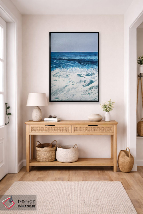 تابلو دکوراتیو موج شکسته اثر مارتینا هارتوش - D6B