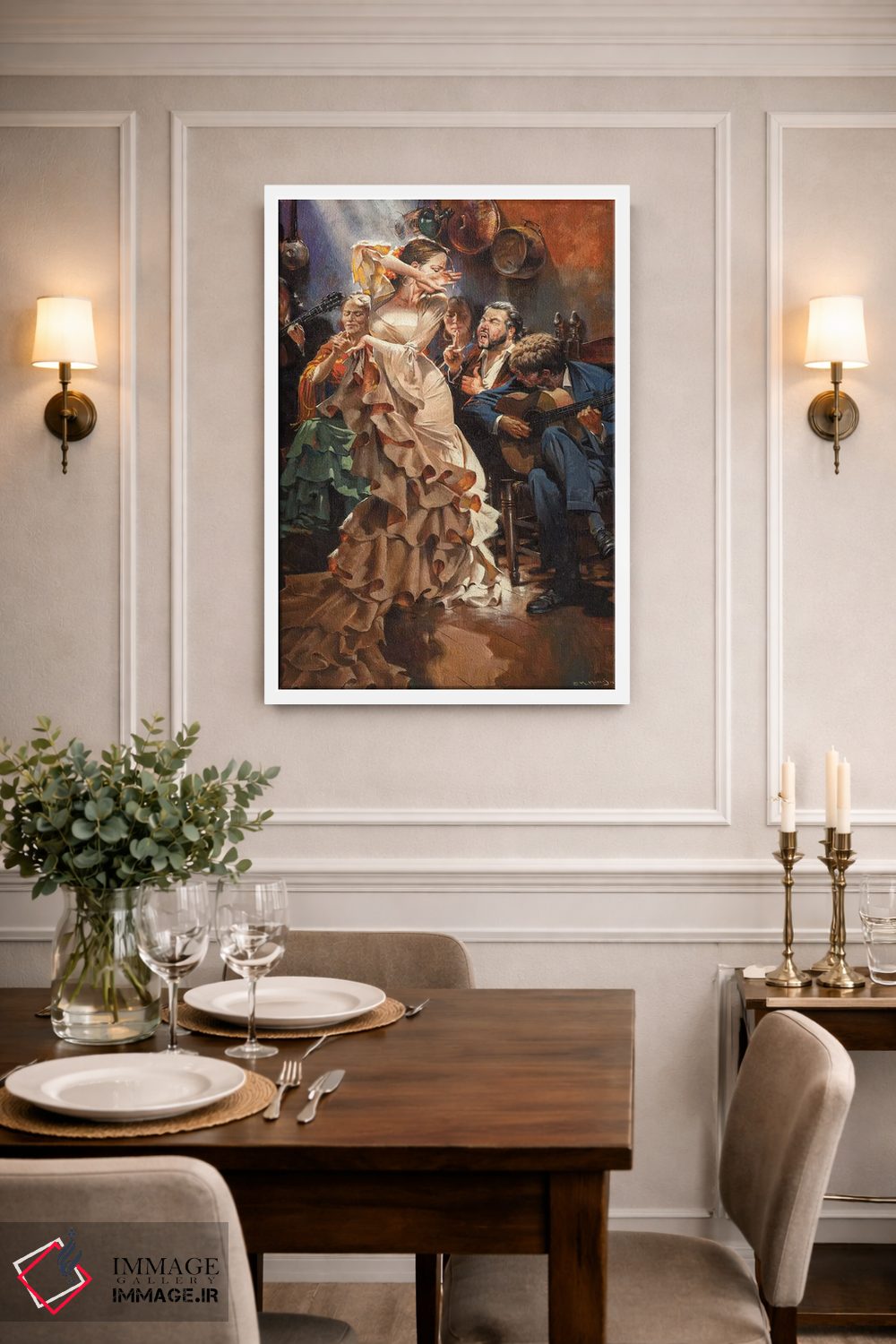 تابلو دکوراتیو صدای گرانادا اثر ماهر مرکوس - D1W