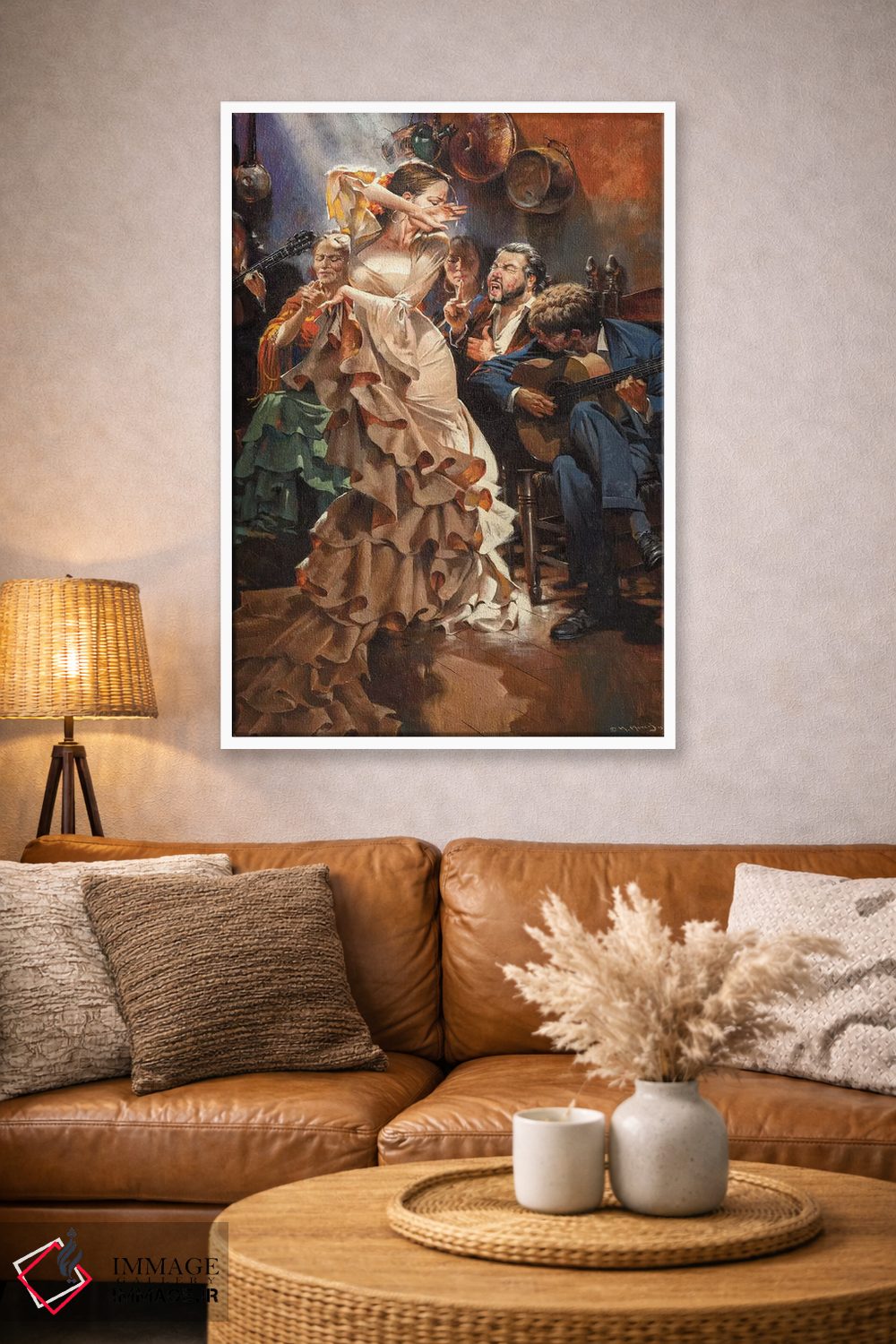 تابلو دکوراتیو صدای گرانادا اثر ماهر مرکوس - D4W