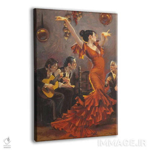 تابلو دکوراتیو بیشتر مرا لمس کن اثر ماهر مرکوس - نمای پرسپکتیو محصول