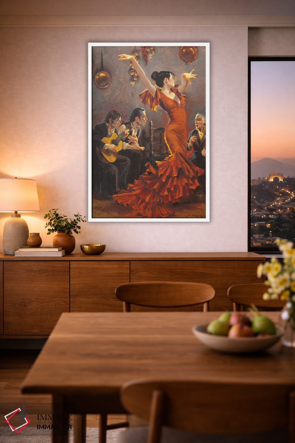 تابلو دکوراتیو بیشتر مرا لمس کن اثر ماهر مرکوس - D1W