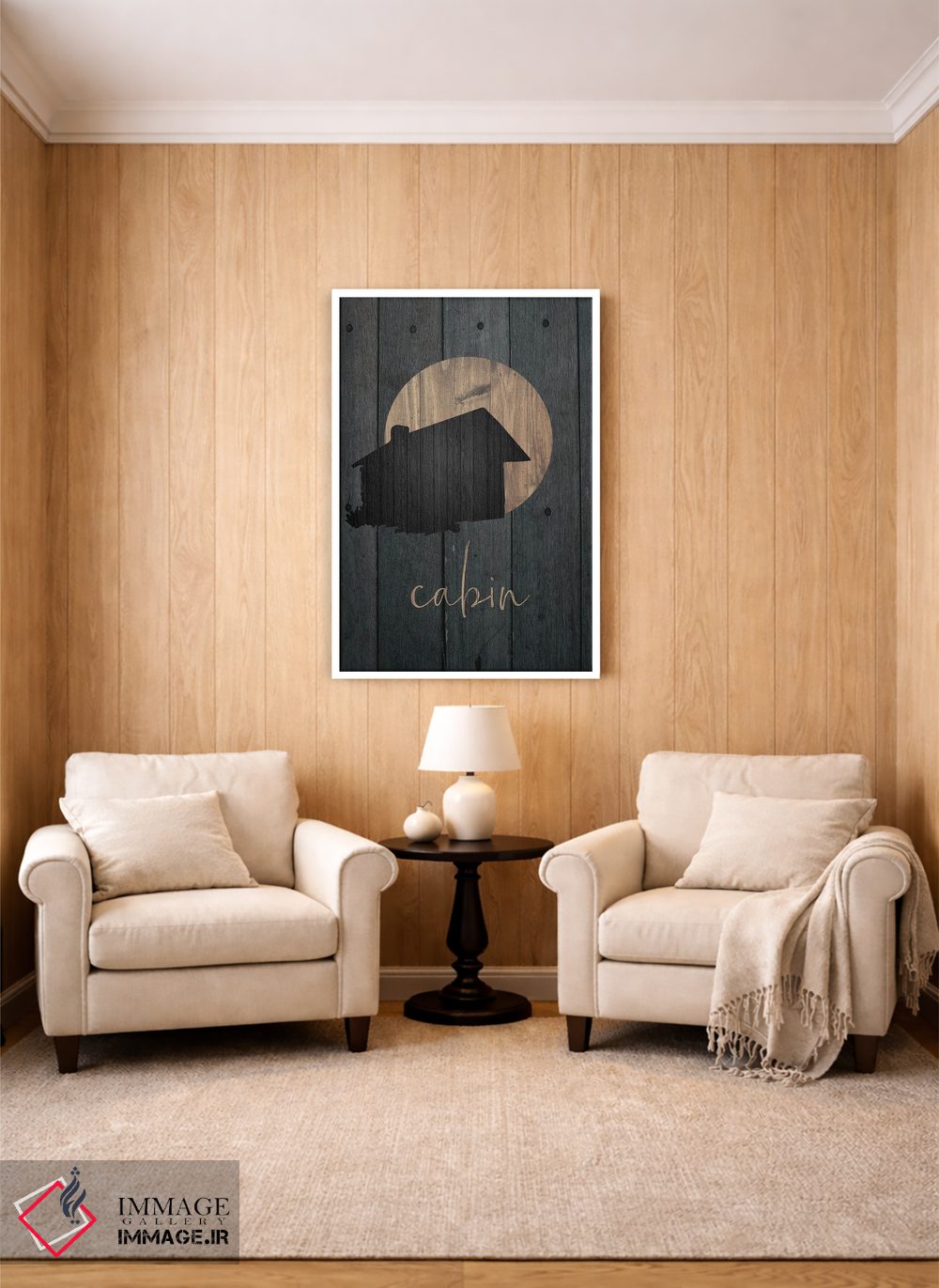 تابلو دکوراتیو جنگل وحشی II اثر ملودی هوگان - D1W