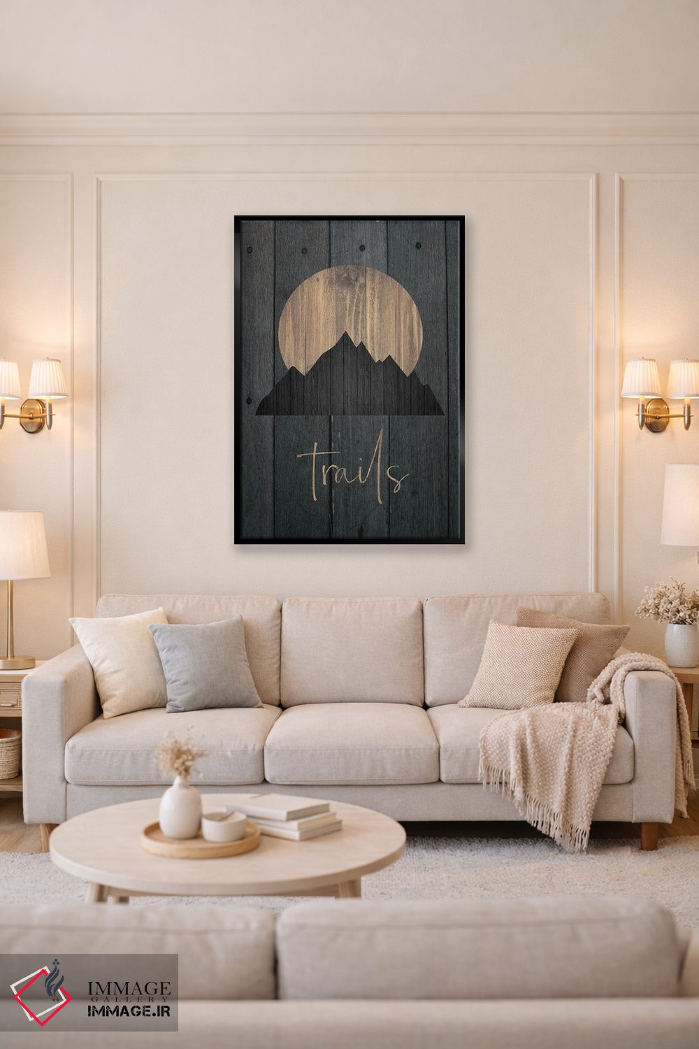 تابلو دکوراتیو جنگل وحشی I اثر ملودی هوگان - D5B