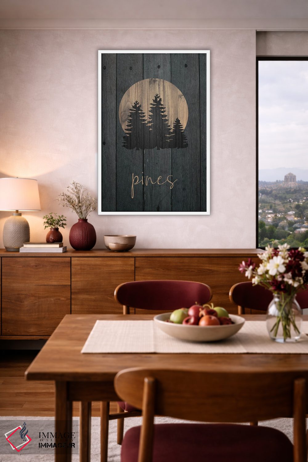 تابلو دکوراتیو جنگل وحشی III اثر ملودی هوگان - D3W