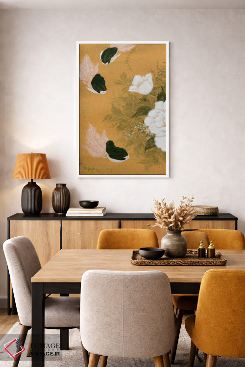 تابلو دکوراتیو پری ماهی طلایی اثر مارتین هسو - D5W