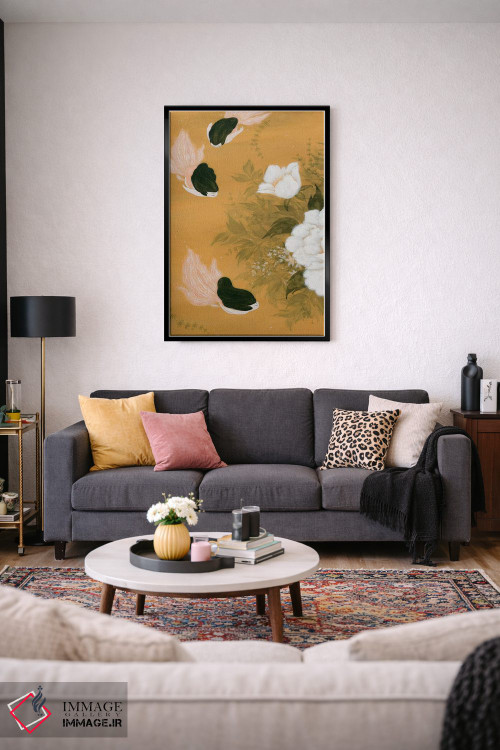 تابلو دکوراتیو پری ماهی طلایی اثر مارتین هسو - D3B