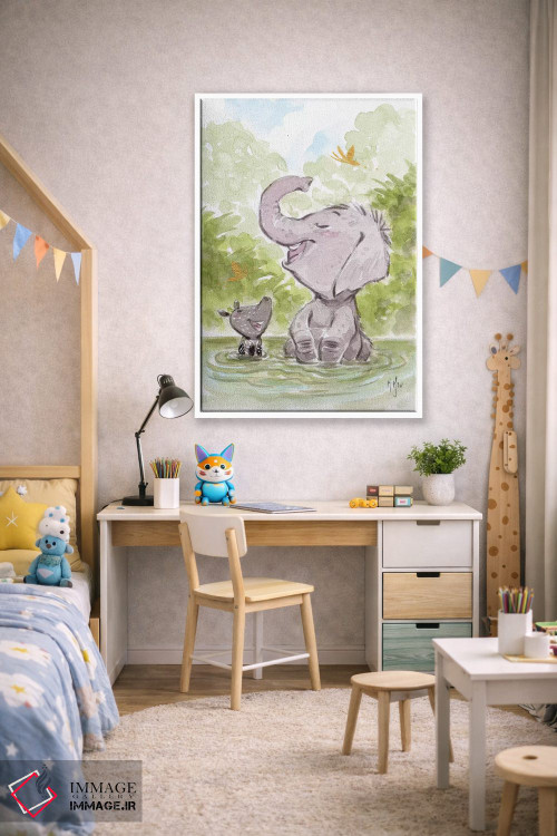 تابلو دکوراتیو بازی اثر مارتین هسو - D1W