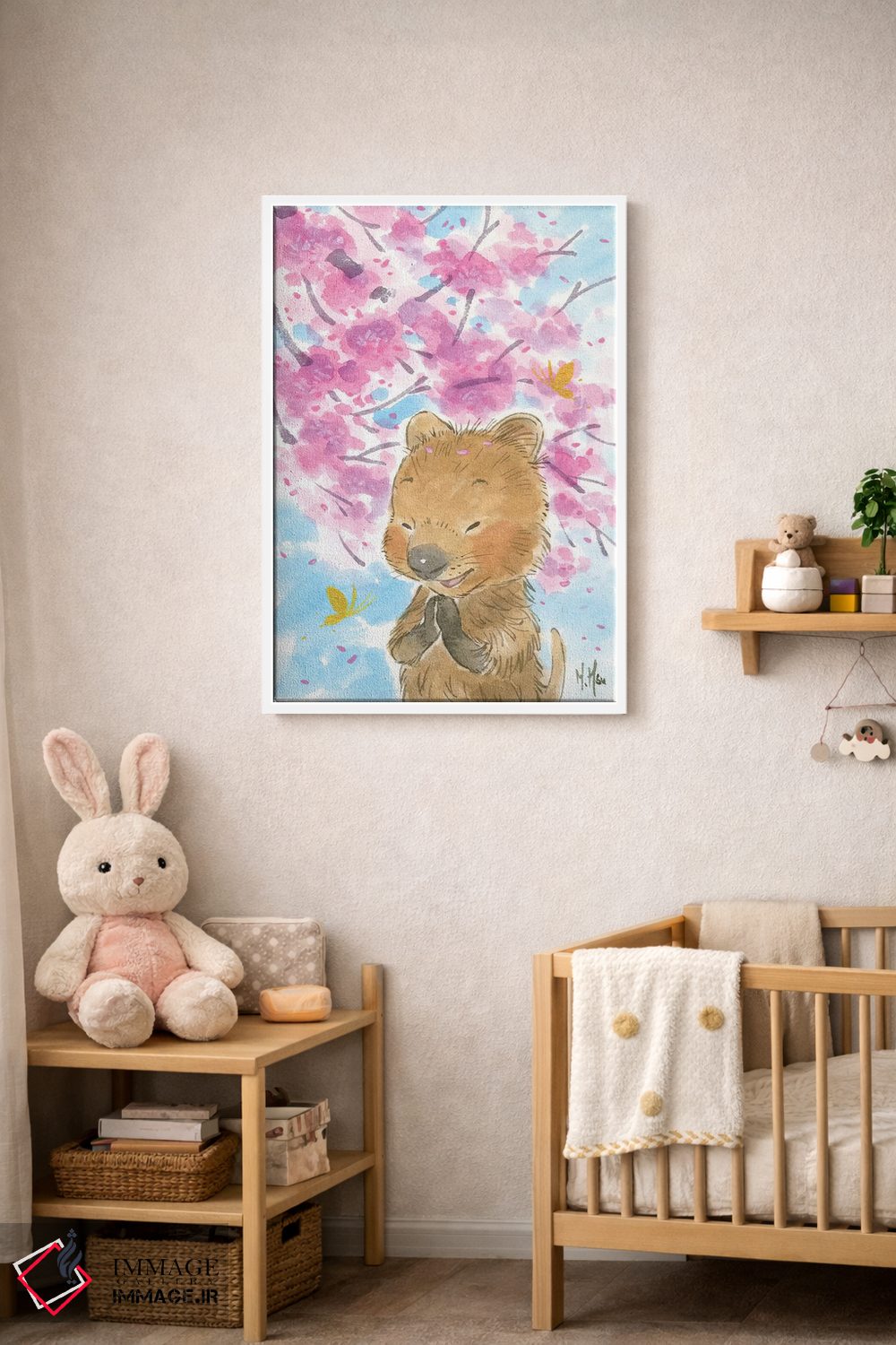 تابلو دکوراتیو کوآکای شکوفه گیلاس اثر مارتین هسو - D3W