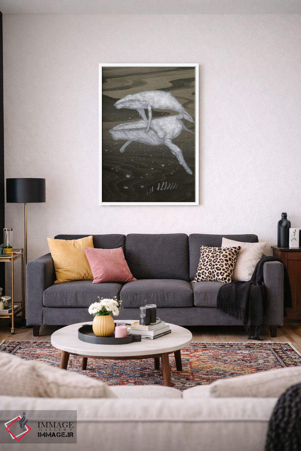 تابلو دکوراتیو عبور ایمن اثر مارتین هسو - D2W