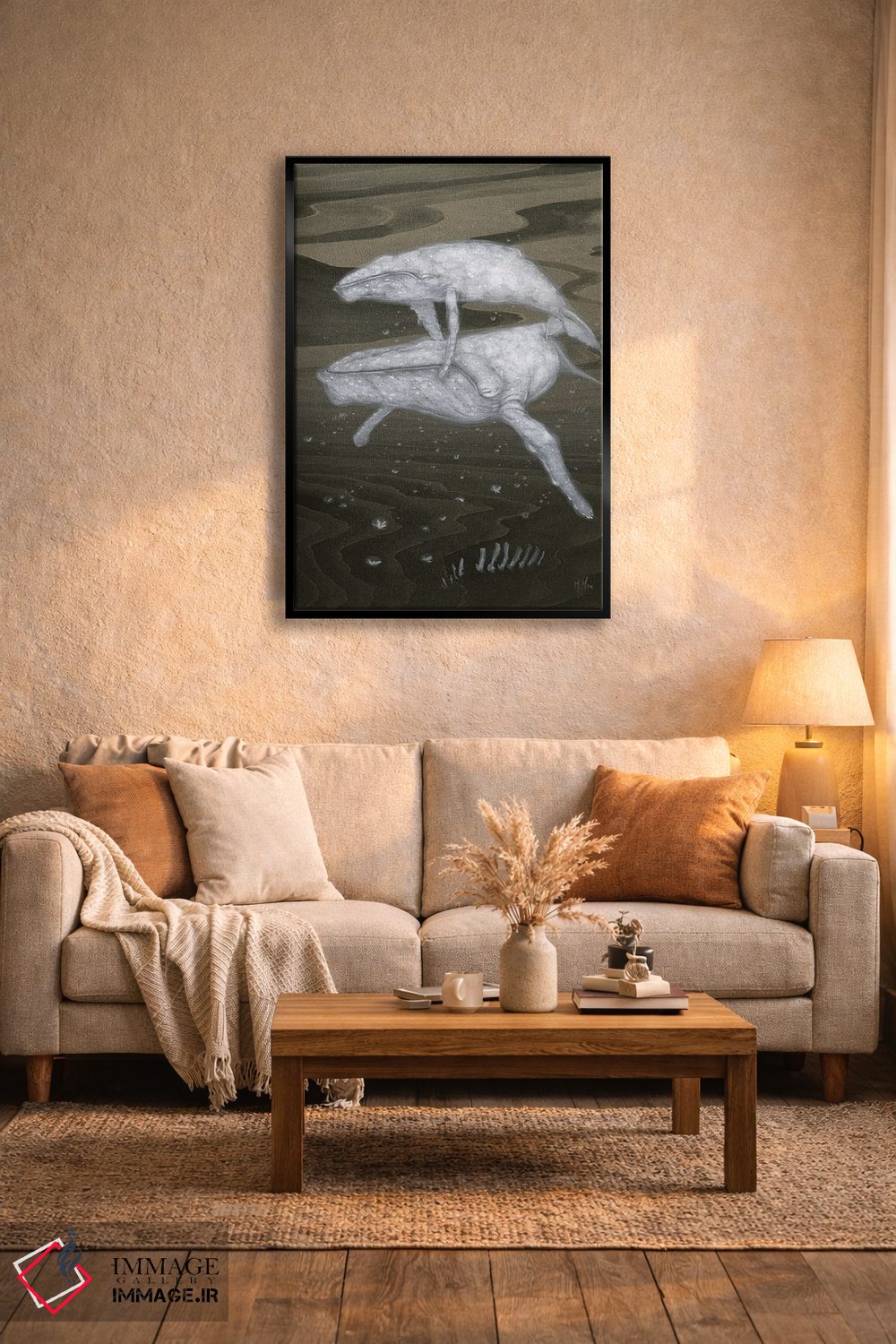 تابلو دکوراتیو عبور ایمن اثر مارتین هسو - D4B