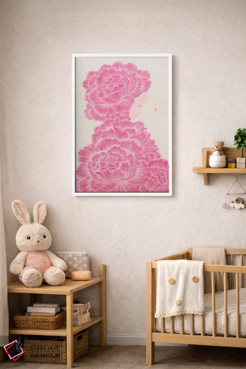 تابلو دکوراتیو شکوفه روز اثر مارتین هسو - D3W