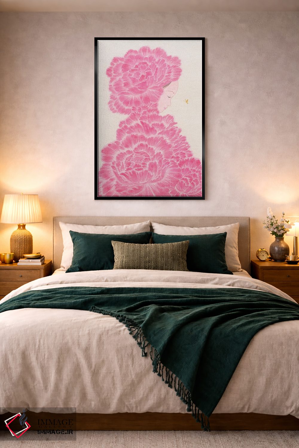 تابلو دکوراتیو شکوفه روز اثر مارتین هسو - D5B