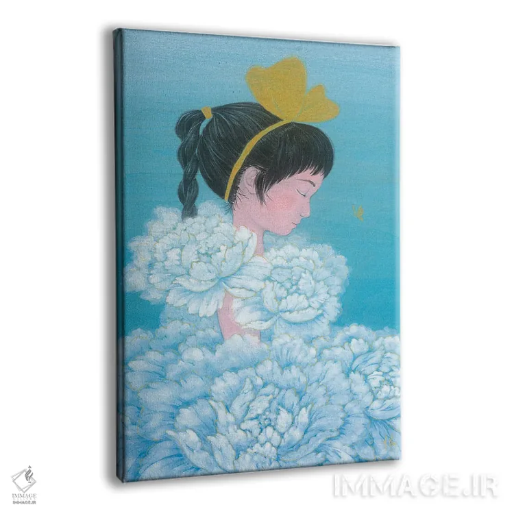 تابلو دکوراتیو رقص آسمان اثر مارتین هسو - نمای پرسپکتیو محصول