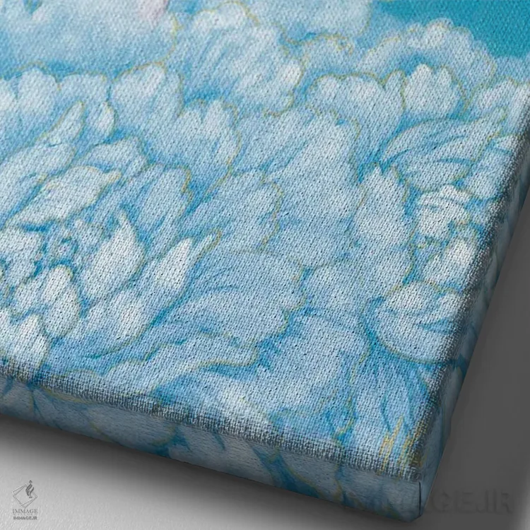 تابلو دکوراتیو رقص آسمان اثر مارتین هسو - نمای نزدیک بافت بوم