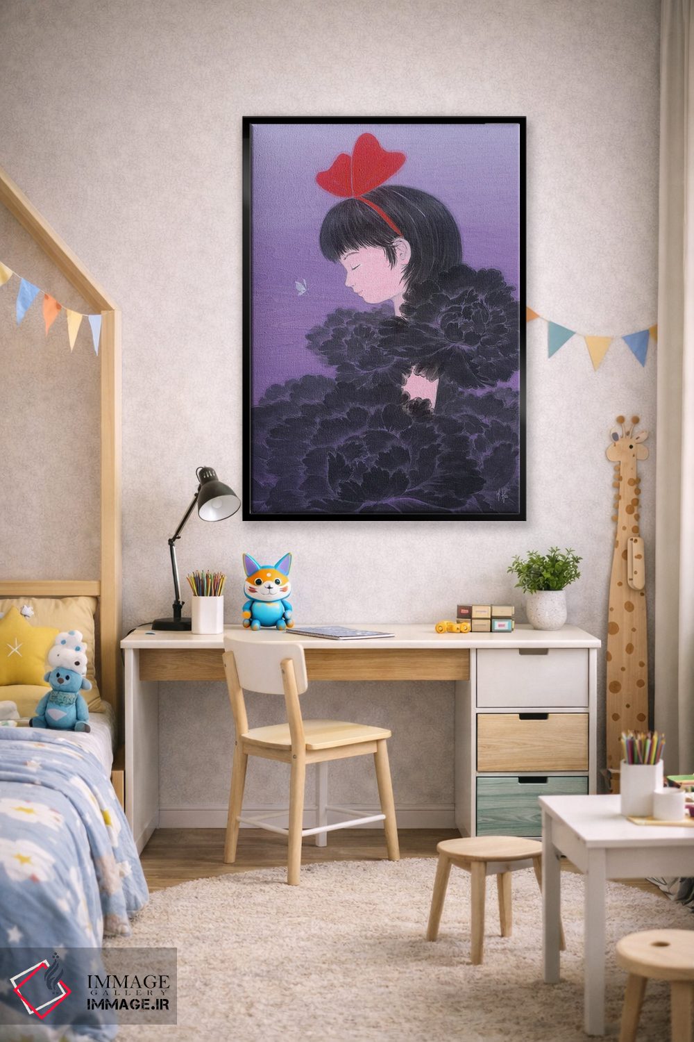 تابلو دکوراتیو رقص ماه اثر مارتین هسو - D2B