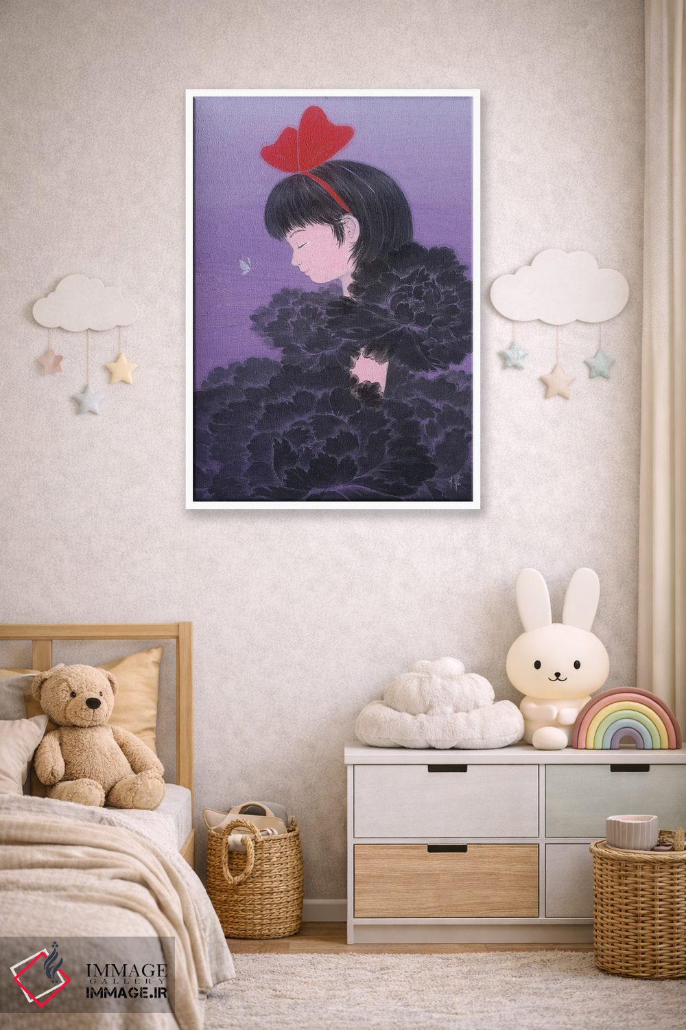 تابلو دکوراتیو رقص ماه اثر مارتین هسو - D4W