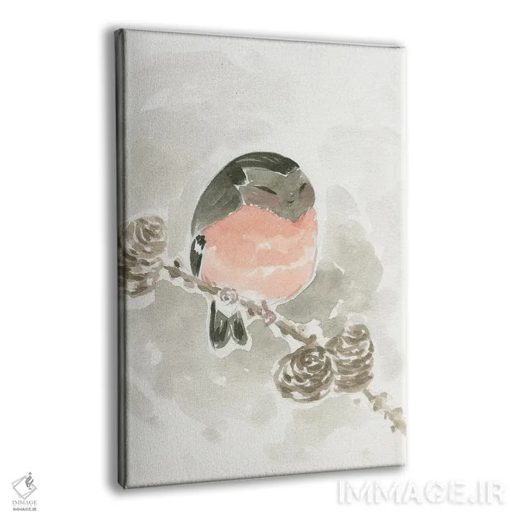 تابلو دکوراتیو بانوی پرنده اثر مارتین هسو - نمای پرسپکتیو محصول