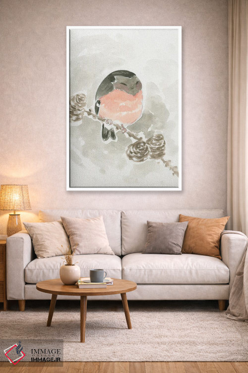 تابلو دکوراتیو بانوی پرنده اثر مارتین هسو - D2W