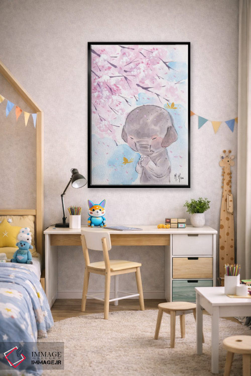 تابلو دکوراتیو آرزوی شکوفه های گیلاس اثر مارتین هسو - D2B