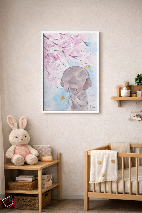 تابلو دکوراتیو آرزوی شکوفه های گیلاس اثر مارتین هسو - D4W