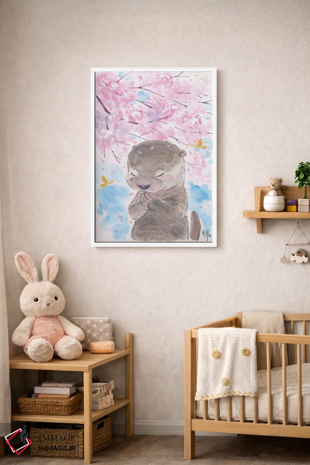 تابلو دکوراتیو آرزوی شکوفه های گیلاس اثر مارتین هسو - D3W