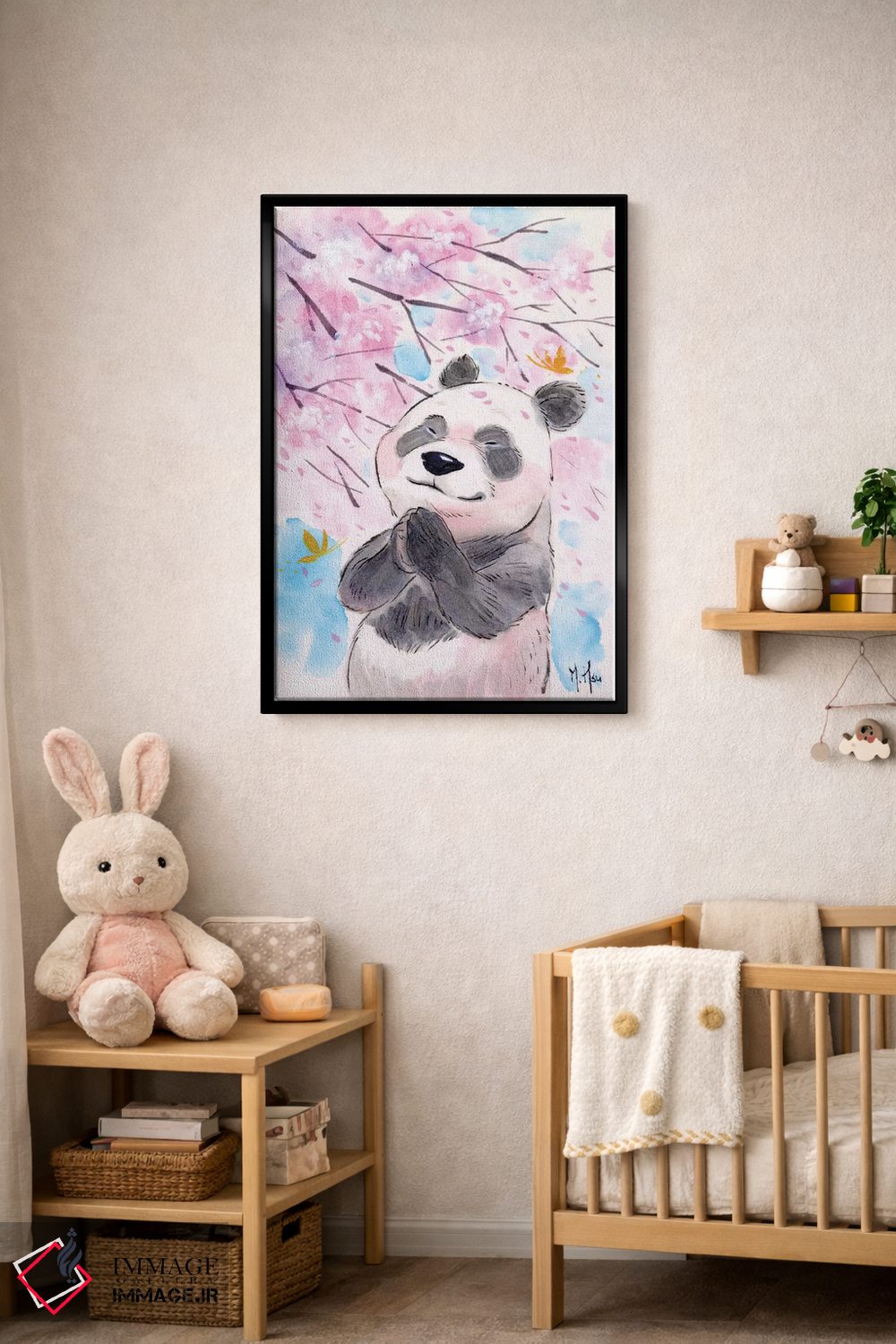 تابلو دکوراتیو آرزوی شکوفه های گیلاس اثر مارتین هسو - D4B