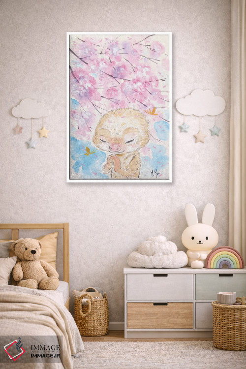 تابلو دکوراتیو آرزوی شکوفه های گیلاس اثر مارتین هسو - D4W